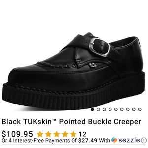 TUK buckle creepers